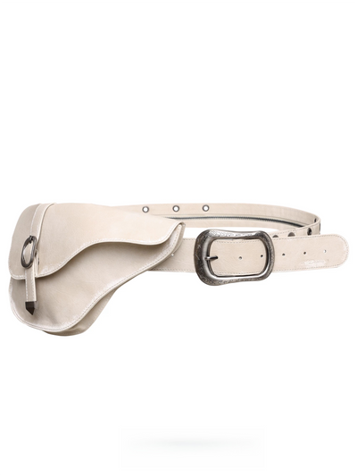 White waist bag