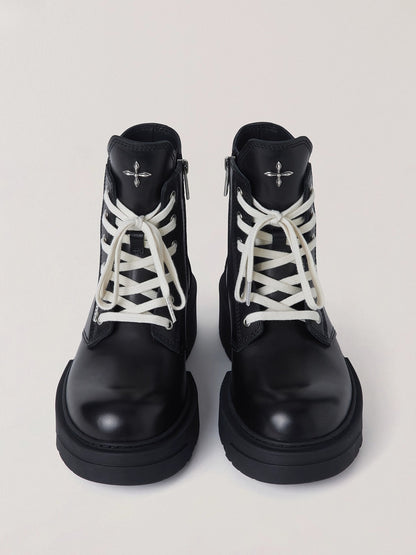 Nomad Leather Biker Boots