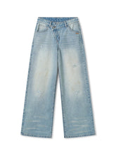 "Savanna Series" Washed Hand-rubbed Denim Jeans - CHINASQUAD