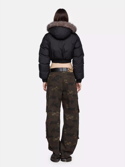 Structured Pocket Down Jacket