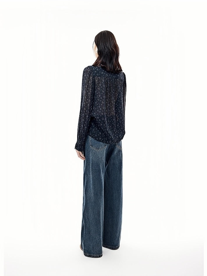 Pure Cotton Straight-Leg Denim Jeans