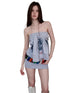 Off-Shoulder Printed Bodycon Dress - CHINASQUAD
