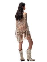 Hollow Out One-Piece Fringed Knit Shrug - CHINASQUAD