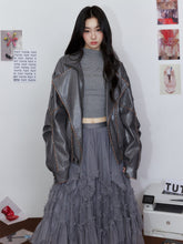 Letter Rhinestone Half-High Collar Base Shirt - CHINASQUAD