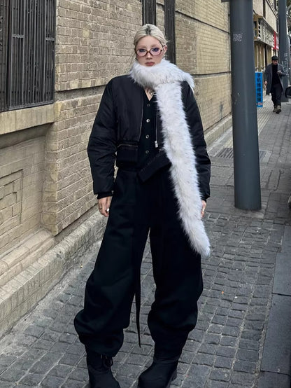 Vintage Wool Halter-Tie Cardigan Knit Top