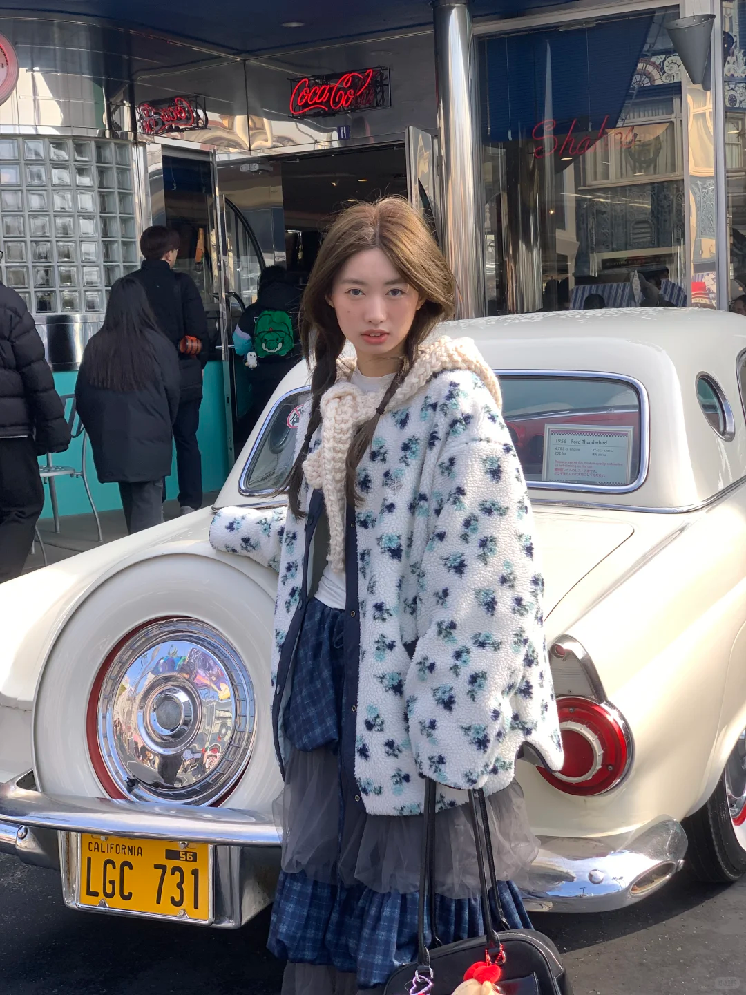 Double-Sided Quilted Colorblock Down Jacket