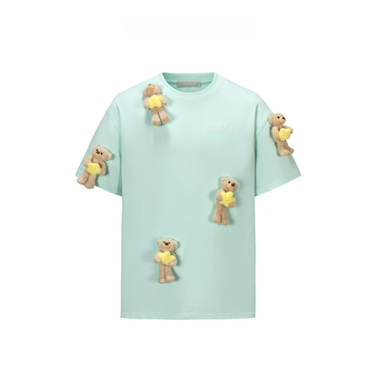 Lumi Star Bear Embellished T-shirt