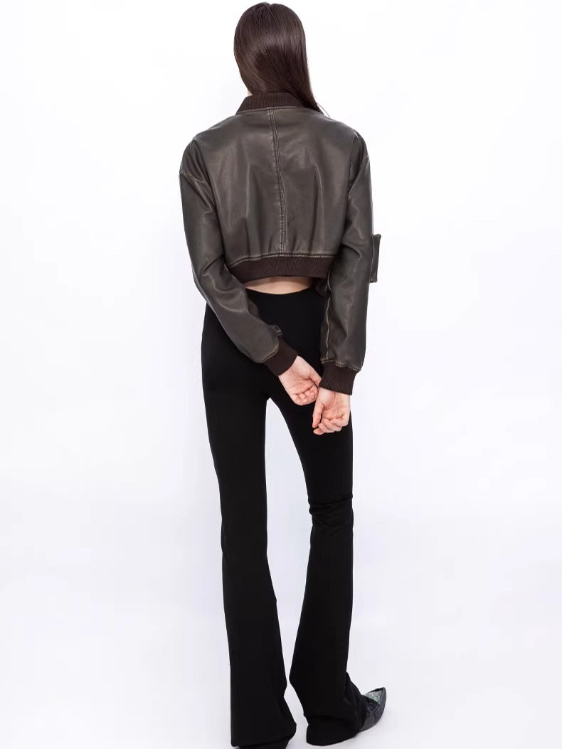 High-Stretch Slimming Micro-Flare Pants