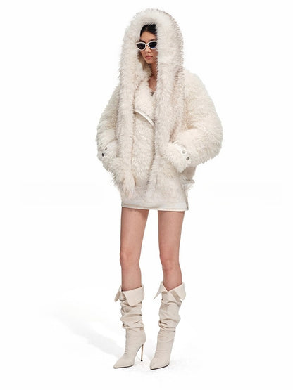 Polar Cloud-Touch Faux Shearling Jacket