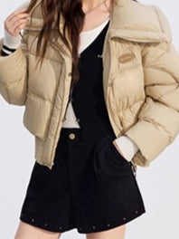 Studded Suede-Look High-Rise Shorts