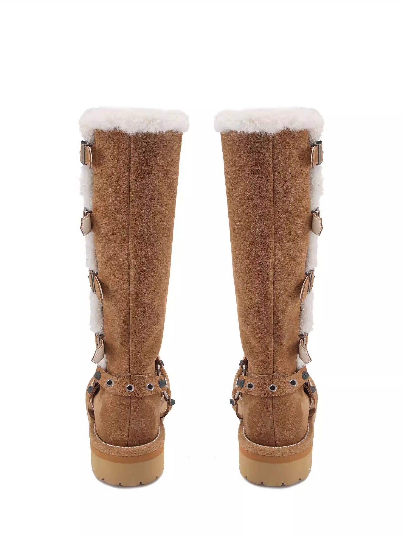 Convertible Fold-Over Knight Boots