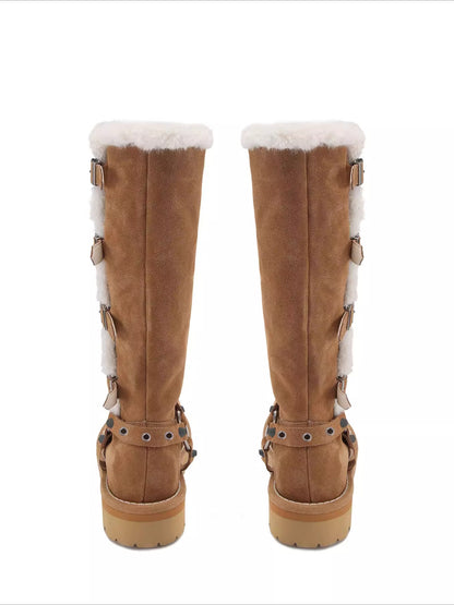 Convertible Fold-Over Knight Boots