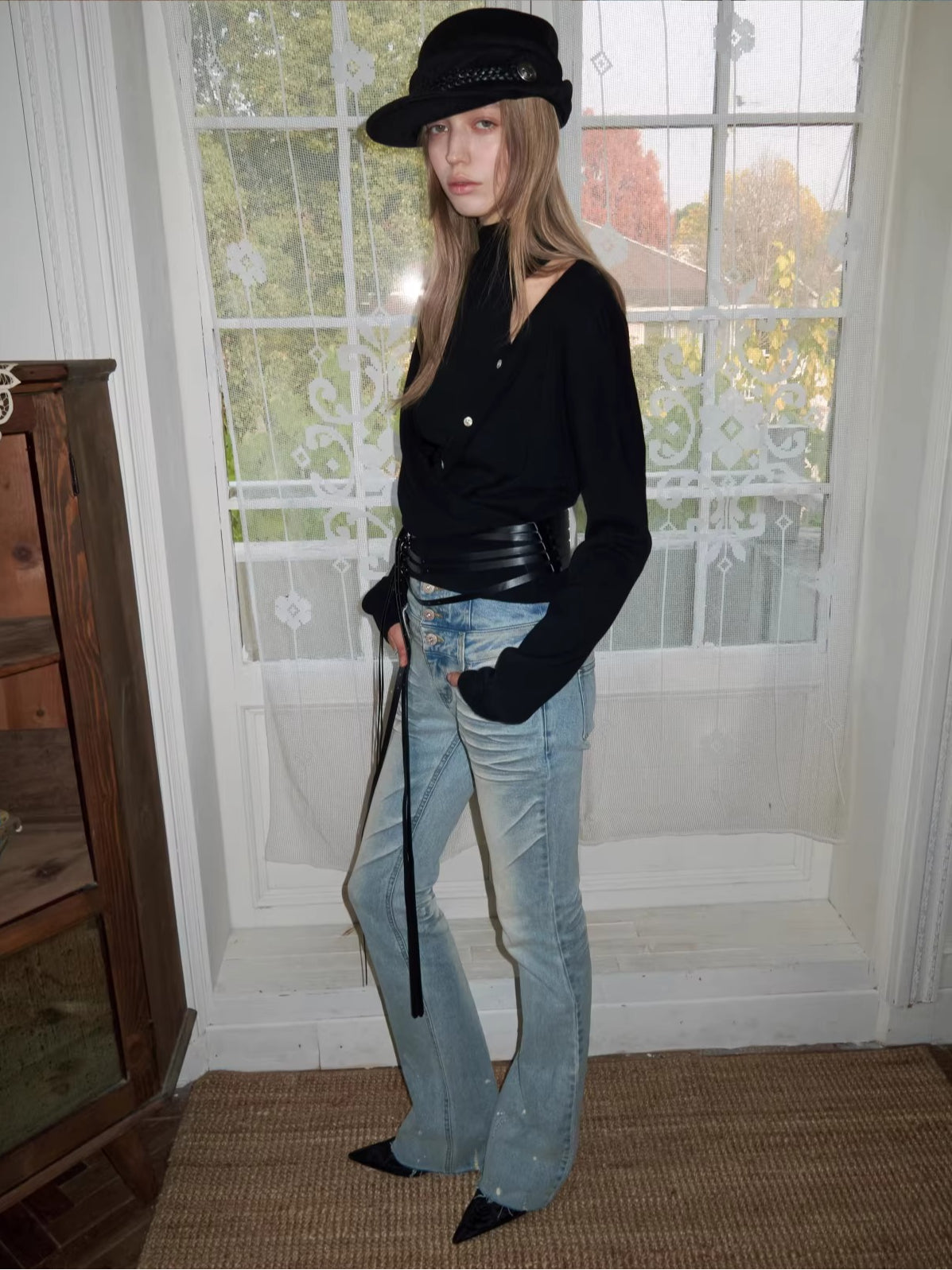 Cashmere Knit Vest Cardigan