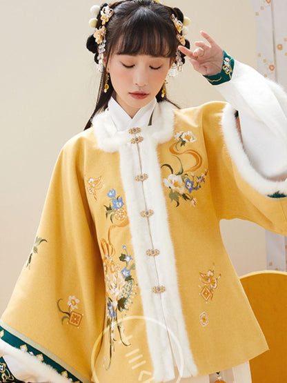 &quot;秋海棠露&quot; Ming Dynasty Hanfu Set