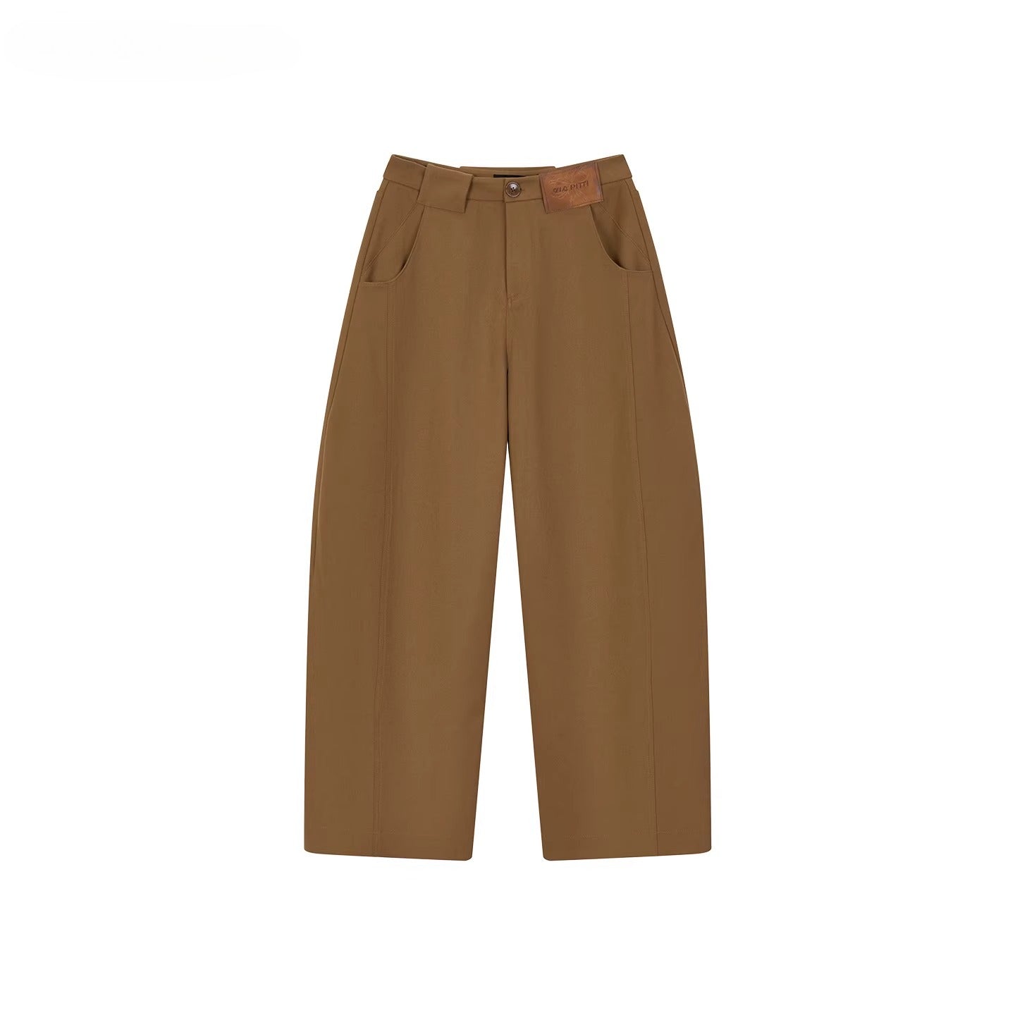 Relaxed-Fit Curved Blade Pants