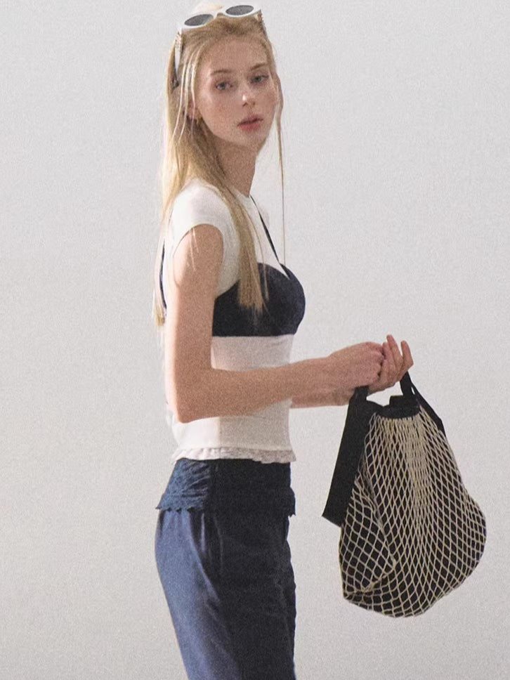 Lace-Soft Antibacterial Slim-Fit T-Shirt