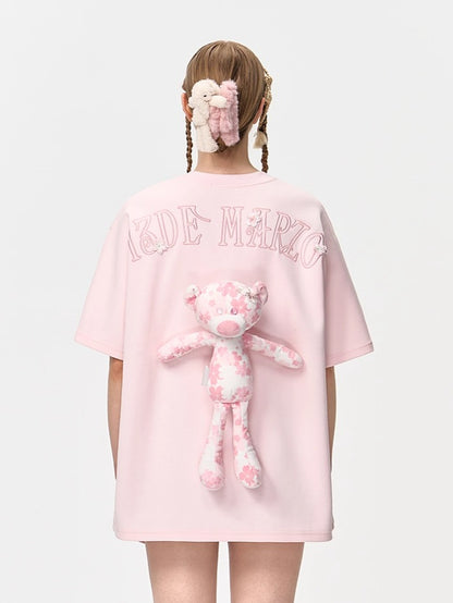 Plush Doll-Inspired Shark Hair Clip