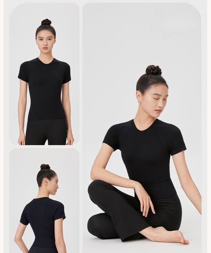 Fitted Quick-drying Breathable Yoga Top