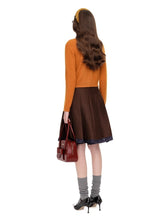 Embellished Wool-Cotton Round-Neck Knit Cardigan - CHINASQUAD