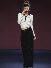 Ribbon Polo Tie-Up Sweater & Shorts Set - CHINASQUAD