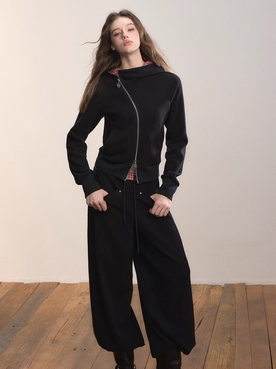 Colorblock Waistband Sweatpants