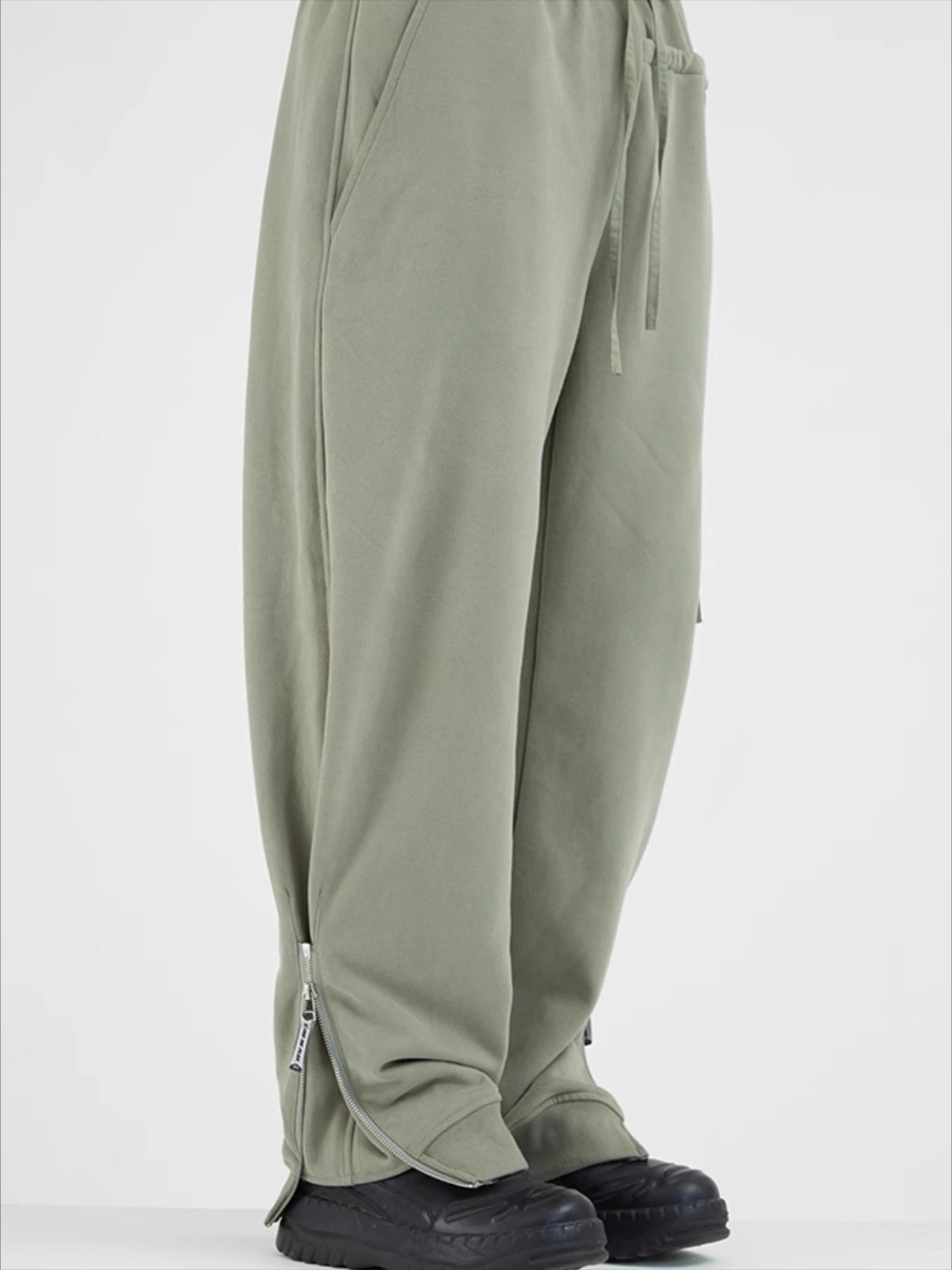Convertible Zip Three-Way Fleece Sweatpants