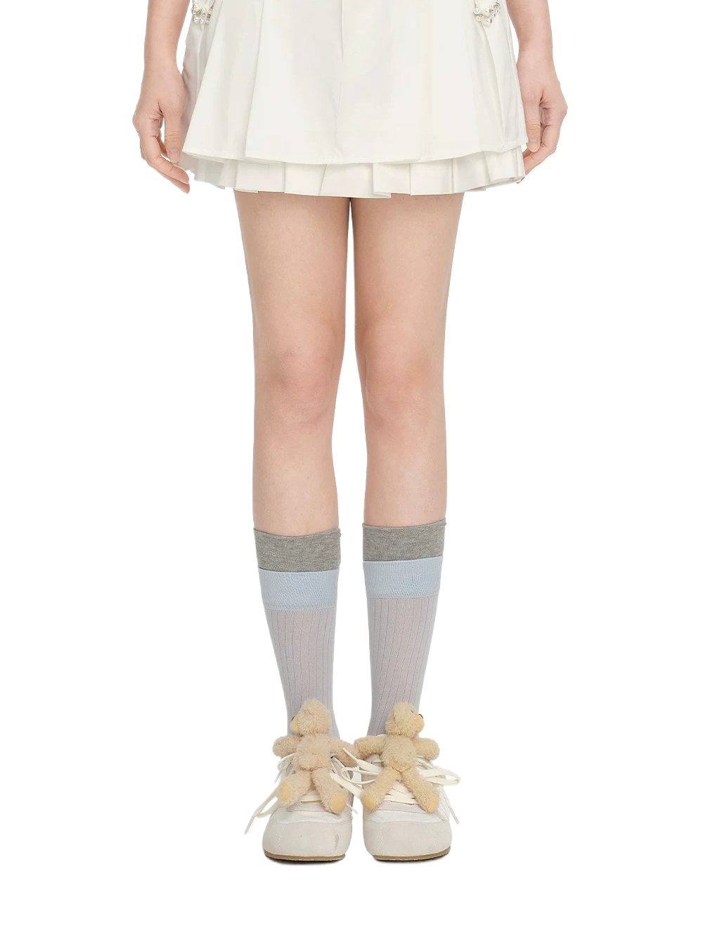 Bear Plush Casual Sneakers