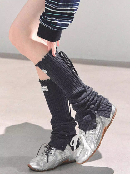 Knitted Mid-Calf Warm Socks