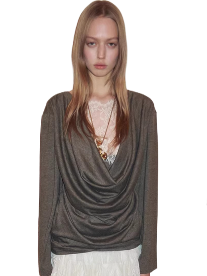 Two-Way Layered Long Sleeve Base Layer