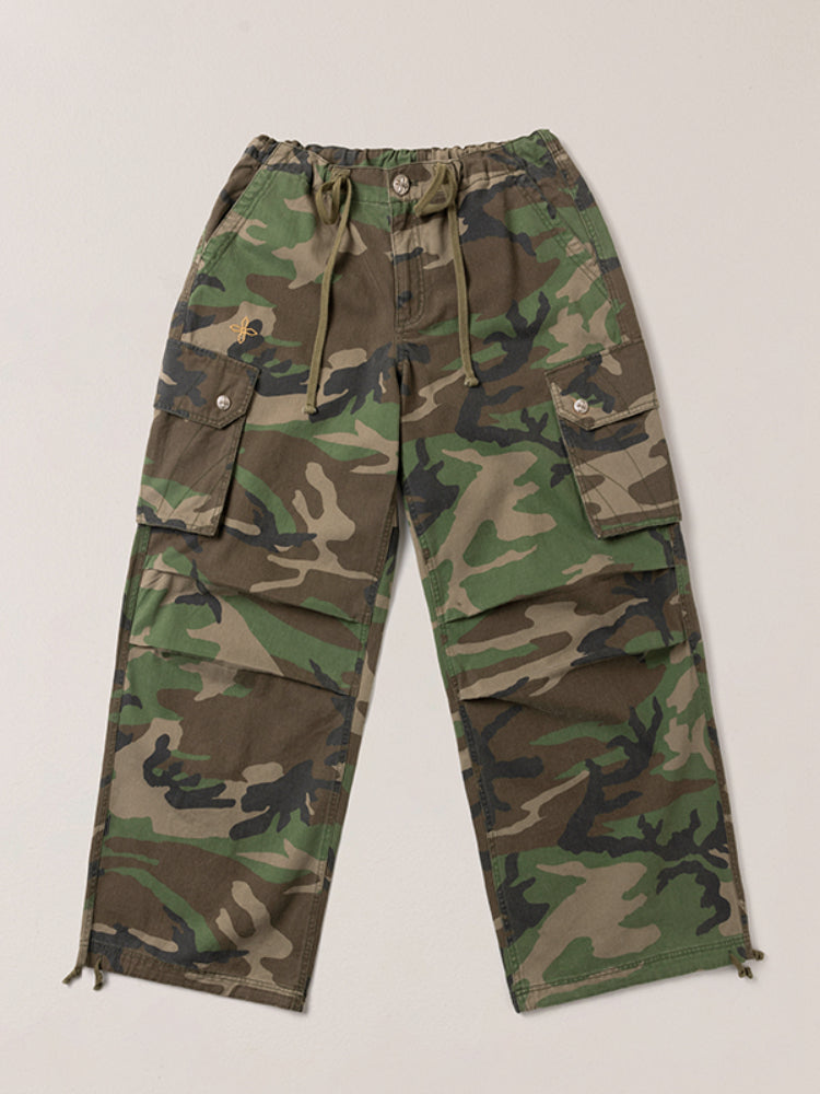 Compass Retro Camo Para Pants Desert Camouflage - CHINASQUAD
