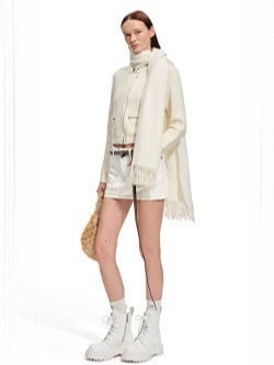 Polar Washed Twill Denim Skirt