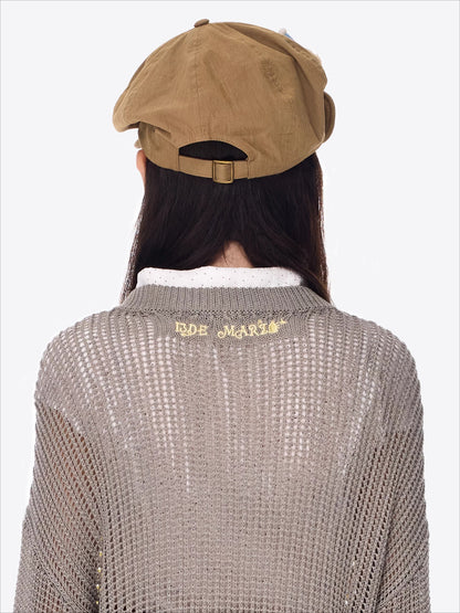 Vintage Octagonal Fashion Cap