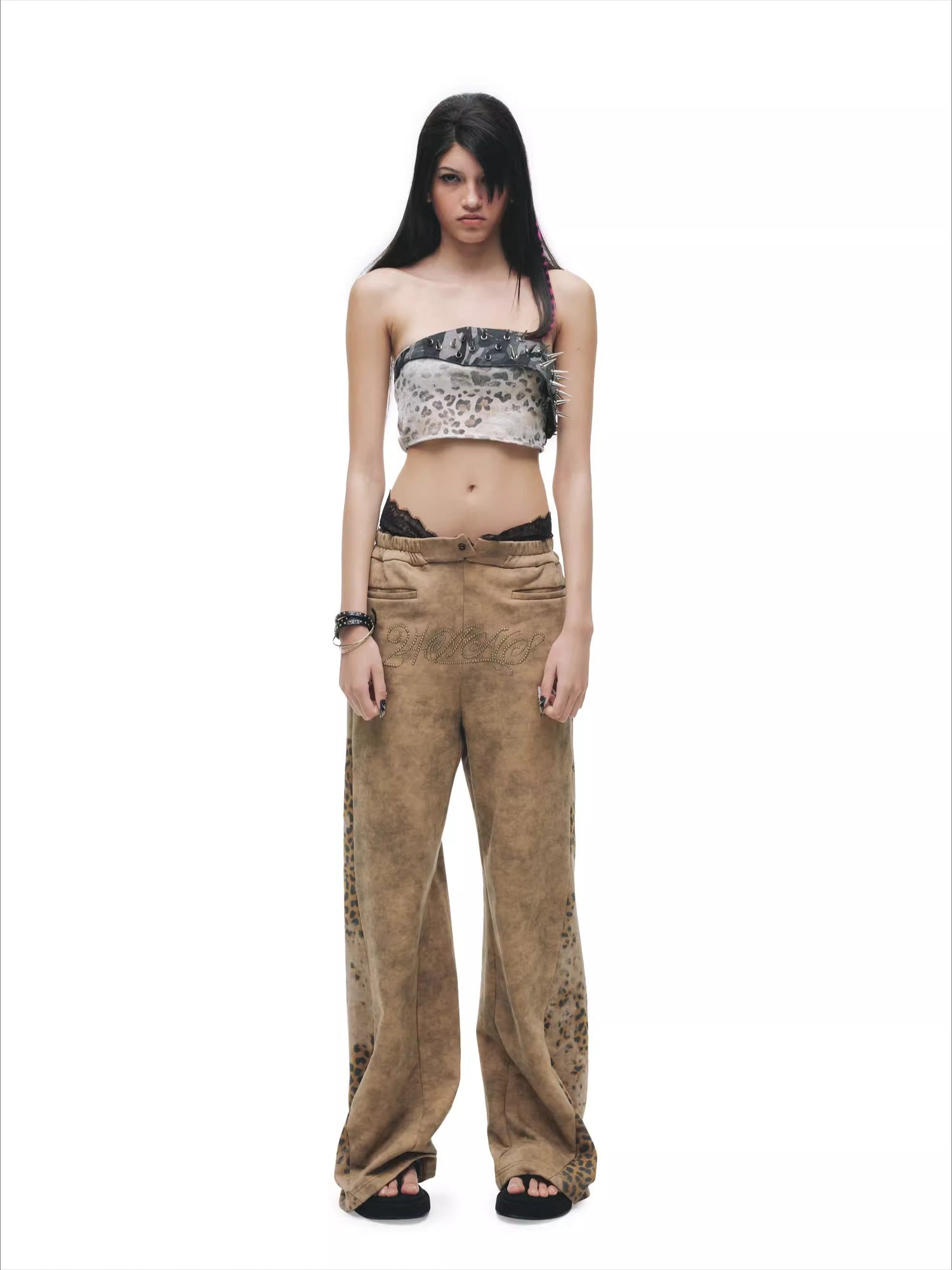 Tie-Dye Punk Sweatpants