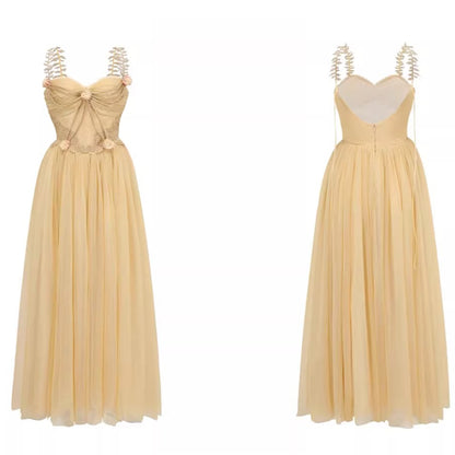 Nile Rose Egyptian-Inspired Corset Gown