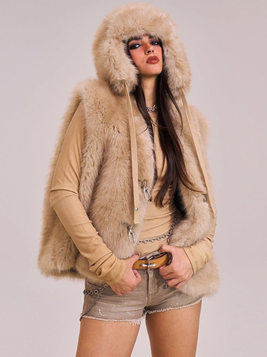 Cross Relic Hunter Faux Fur Hat