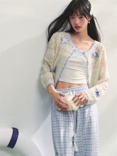 Hollow Out Crochet Knit Cardigan - CHINASQUAD