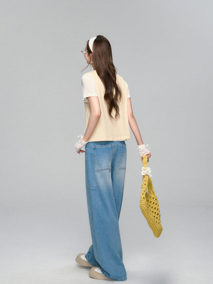 Round-neck Short-sleeve Vest - CHINASQUAD