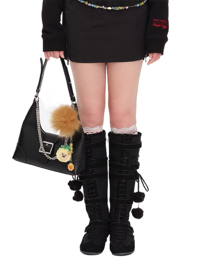 Lollipop Chain Underarm Bag