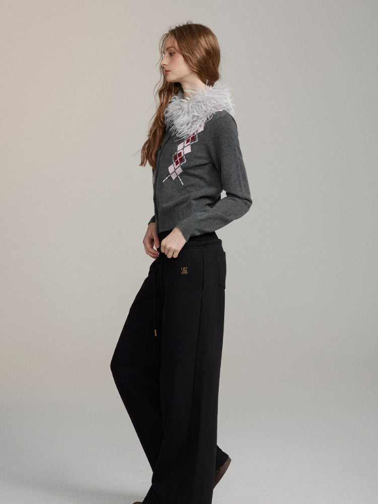 VIAPITTI Casual Straight-Leg Sweatpants