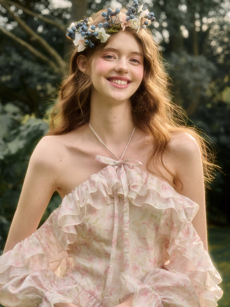 Butterfly Organza Fairy Top &amp; Skirt Set