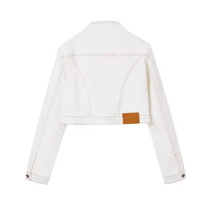 Mountain Cat Short Denim Jacket