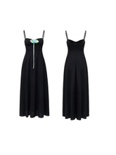 Rose Brooch Corset Maxi Dress 1Jinn Studio