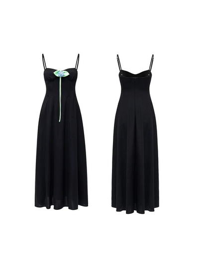 Rose Brooch Corset Maxi Dress 1Jinn Studio