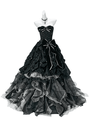 Midnight Whisper Couture Gown