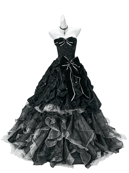 Midnight Whisper Couture Gown