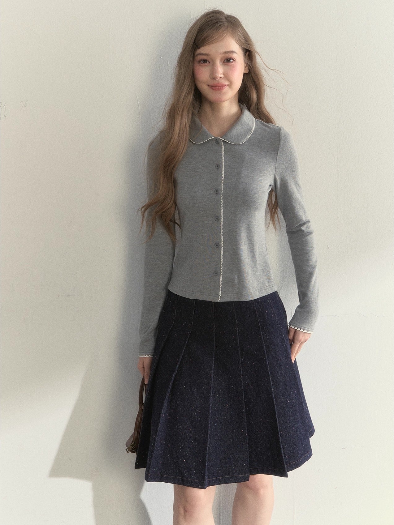 Essential Doll Collar Cardigan