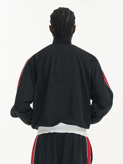 Sport Print Panel Jacket
