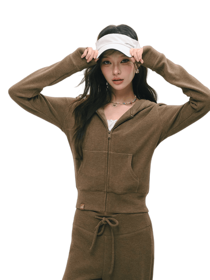 Hooded Sweatshirt &amp; Relaxed Sweatpants Set