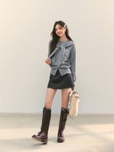 Anti-exposure Applique Pocket Suit Skort - CHINASQUAD