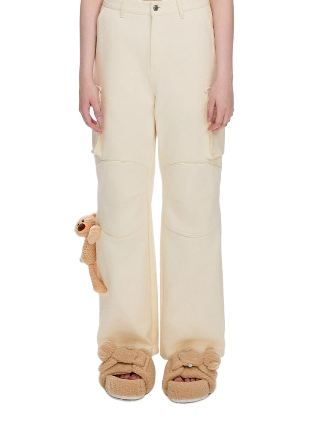 Teddy Plush Slide Slippers